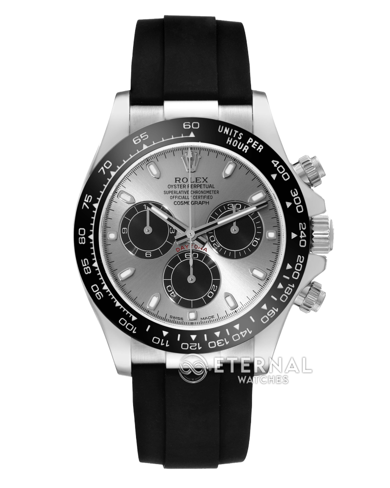 ROLEX - Super Clone Cosmograph Daytona 126519 40mm SS/RU Grey/Black VSF DD4131 (Weight Adjusted)