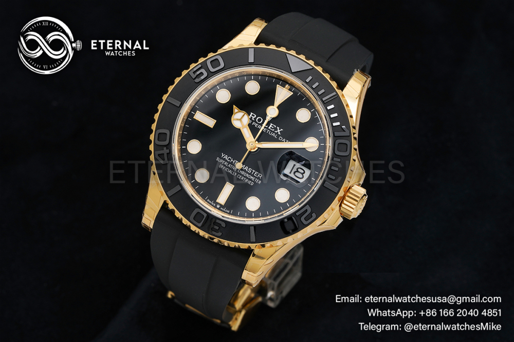 ROLEX - Yacht-Master 226658 42mm YG/RU Black/Dot VSF VS3235