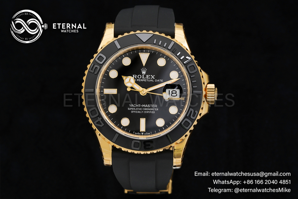 ROLEX - Yacht-Master 226658 42mm YG/RU Black/Dot VSF VS3235