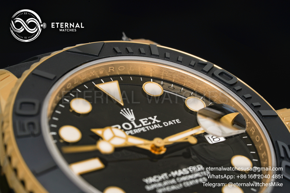 ROLEX - Yacht-Master 226658 42mm YG/RU Black/Dot VSF VS3235