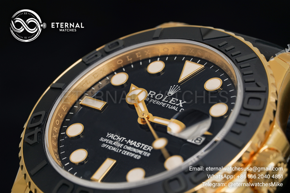 ROLEX - Yacht-Master 226658 42mm YG/RU Black/Dot VSF VS3235