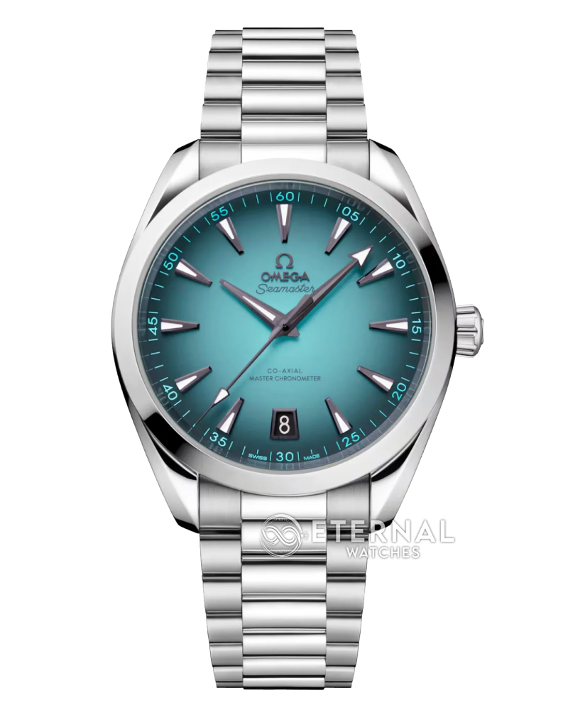 OMEGA - Aqua Terra 150m 2025 41mm Turquoise SS/SS Black Dial VSF A8900