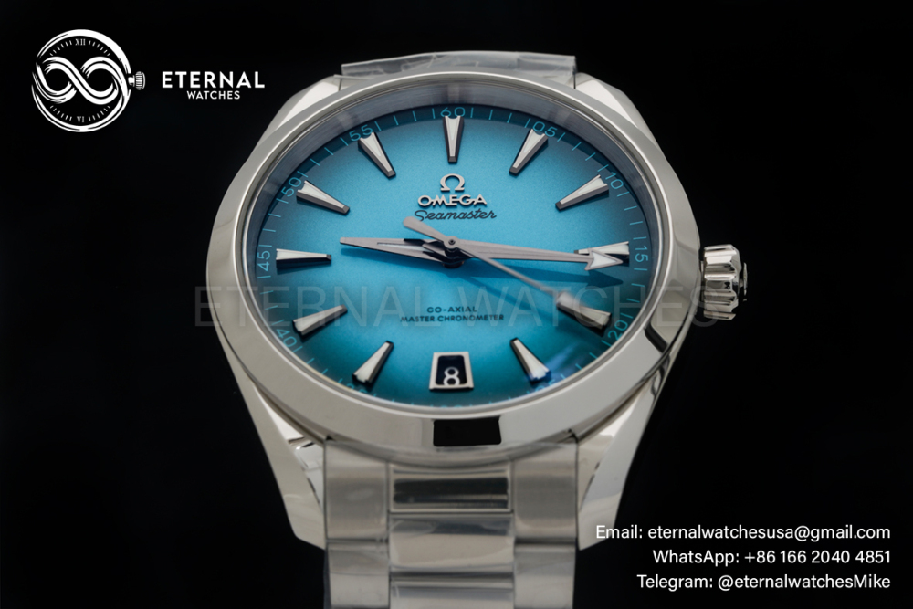 OMEGA - Aqua Terra 150m 2025 41mm Turquoise SS/SS Black Dial VSF A8900