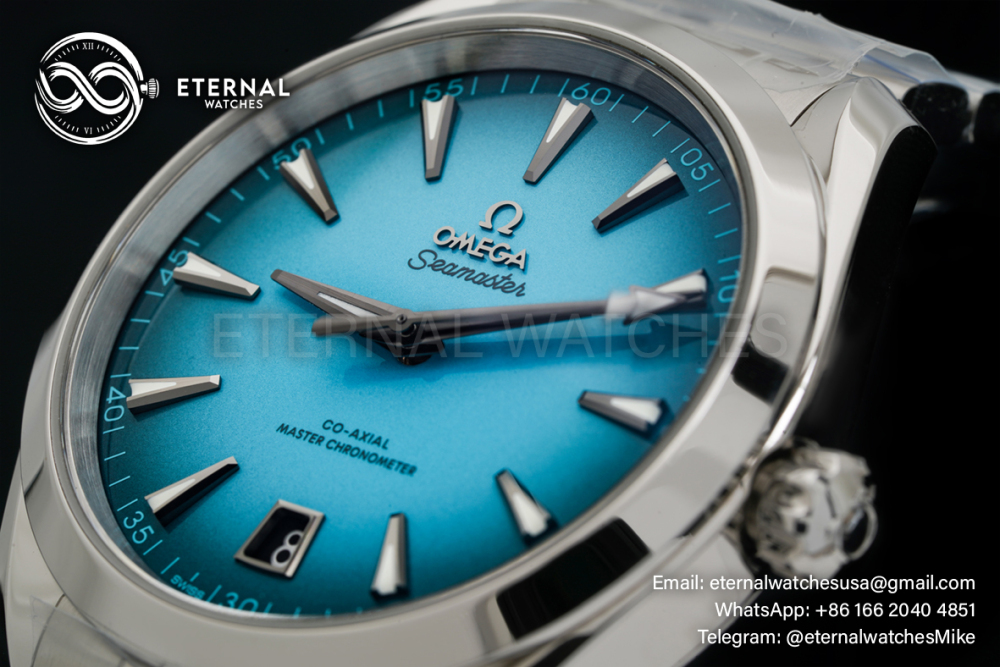 OMEGA - Aqua Terra 150m 2025 41mm Turquoise SS/SS Black Dial VSF A8900