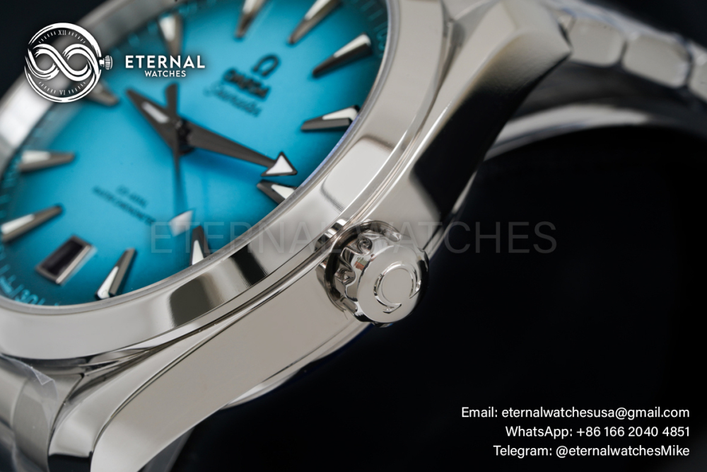 OMEGA - Aqua Terra 150m 2025 41mm Turquoise SS/SS Black Dial VSF A8900