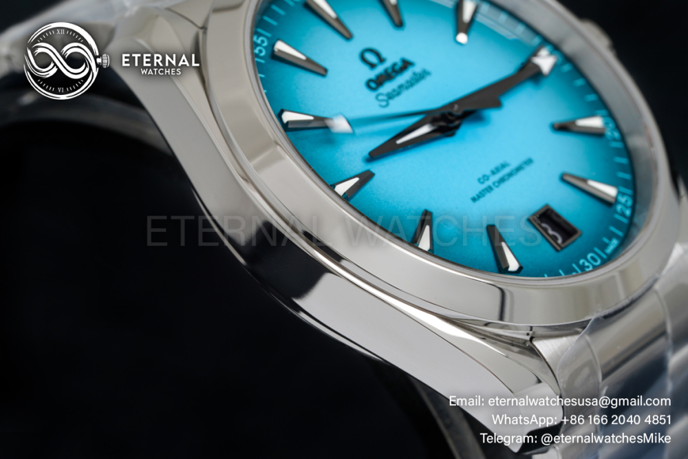 OMEGA - Aqua Terra 150m 2025 41mm Turquoise SS/SS Black Dial VSF A8900