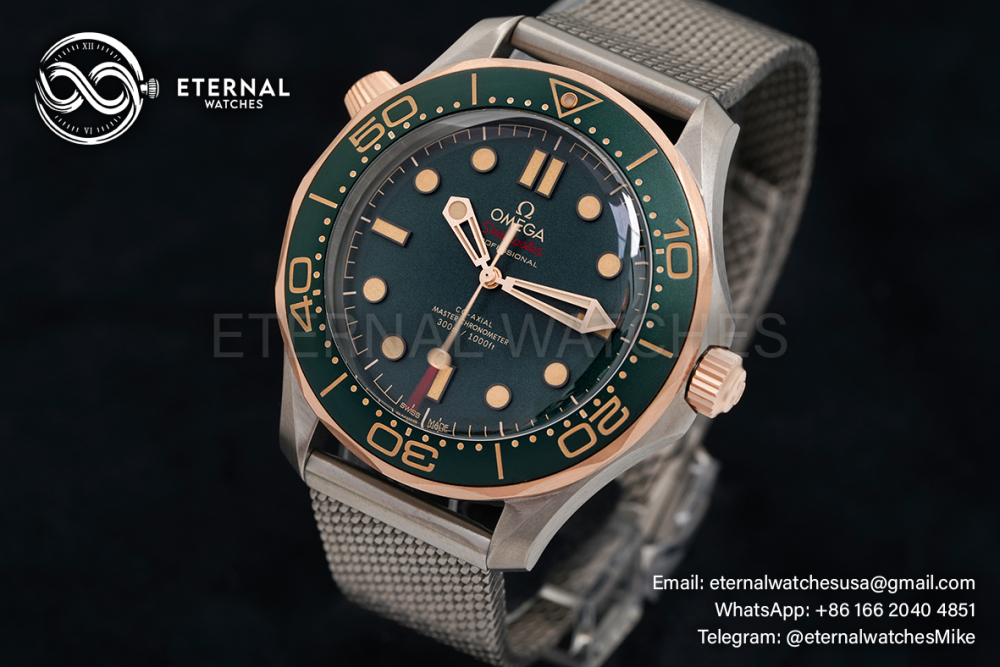 OMEGA - Seamaster 300m 2025 42mm TI/TI Green Dial VSF A8806