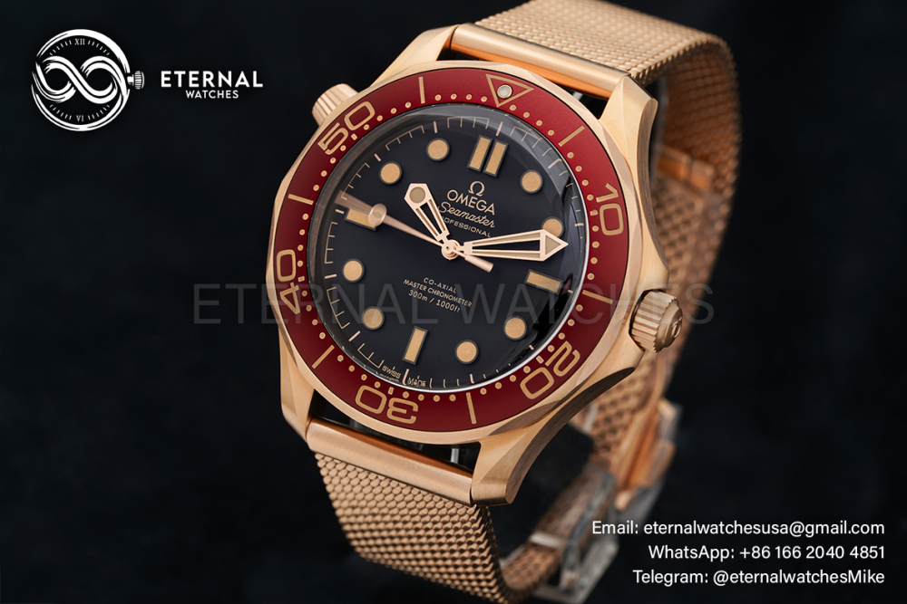 OMEGA - Seamaster 300m 2025 42mm RG/RG Black Dial VSF A8806