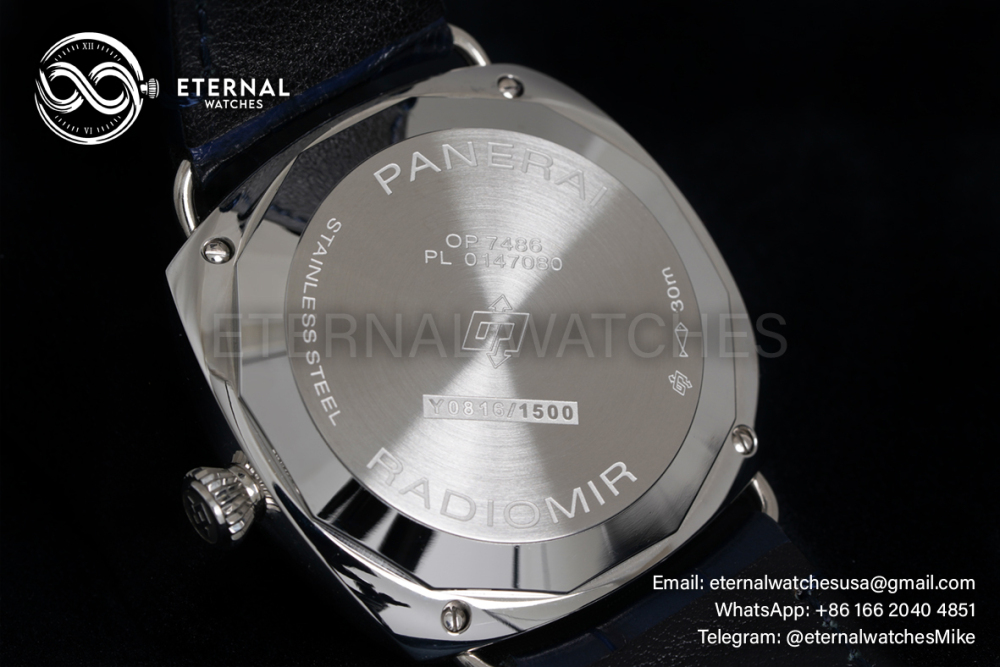 PANERAI - Radiomir PAM1293 40mm SS/LE Blue Dial VSF P900