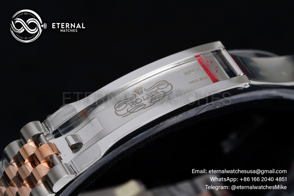 ROLEX - Datejust 126331 41mm Jubilee RG/SS Grey Textured Dial VSF VS3235