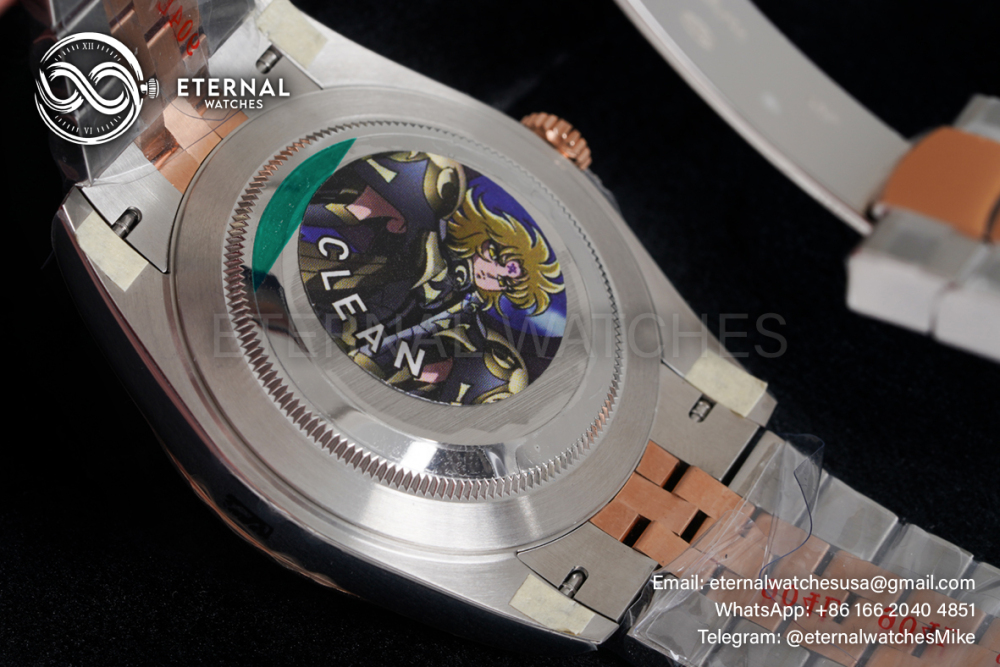 ROLEX - Datejust 126331 41mm Jubilee RG/SS Grey Textured Dial VSF VS3235