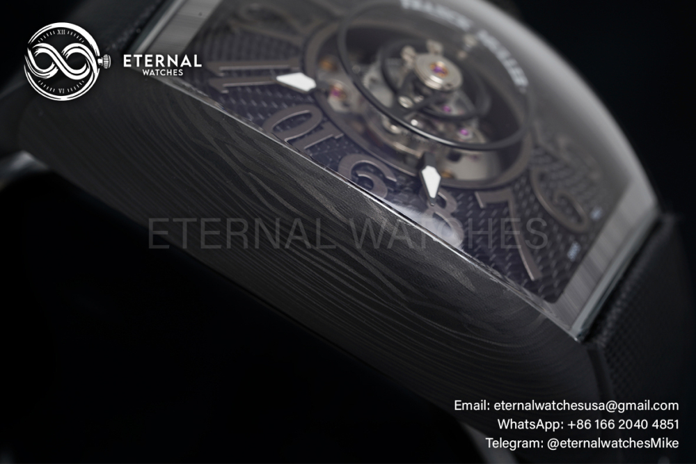 FRANCK MULLER - Grand Central Tourbillon CX 36 T CTR CARBON TT NR BR - FM CX40T-CTR