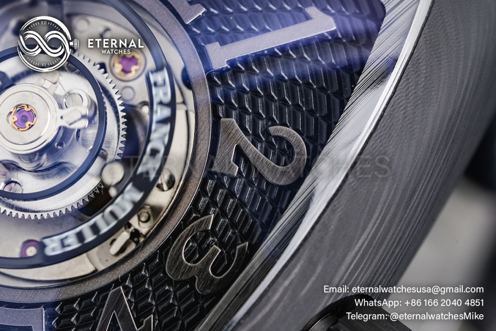 FRANCK MULLER - Grand Central Tourbillon CX 36 T CTR CARBON TT NR BR - FM CX40T-CTR