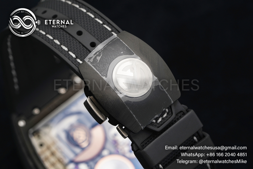 FRANCK MULLER - Grand Central Tourbillon CX 36 T CTR CARBON TT NR BR - FM CX40T-CTR