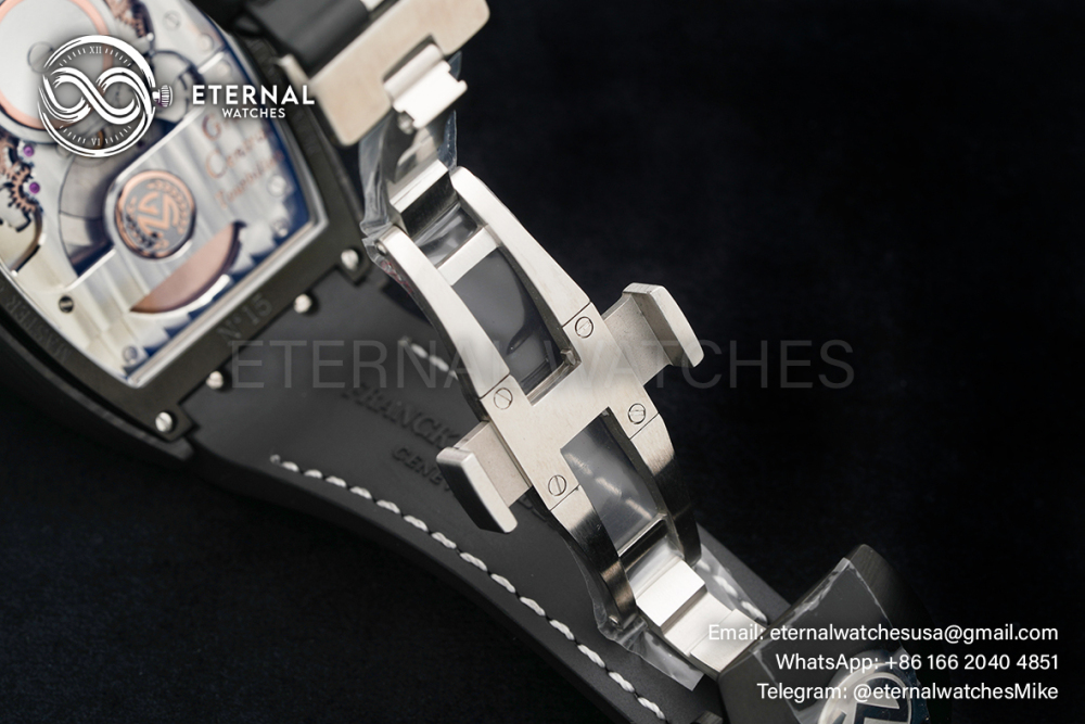 FRANCK MULLER - Grand Central Tourbillon CX 36 T CTR CARBON TT NR BR - FM CX40T-CTR