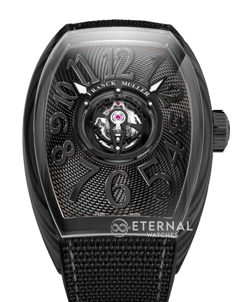 FRANCK MULLER - Grand Central Tourbillon CX 36 T CTR CARBON TT NR BR - FM CX40T-CTR