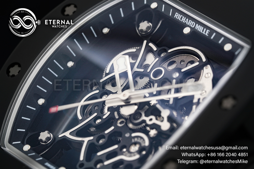 RICHARD MILLE - VAUCHER SUPER CLONE RM055 Bubba Watson Black Ceramic Edition