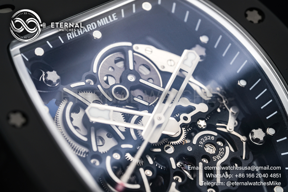 RICHARD MILLE - VAUCHER SUPER CLONE RM055 Bubba Watson Black Ceramic Edition