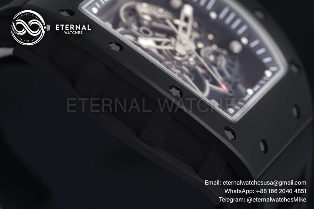 RICHARD MILLE - VAUCHER SUPER CLONE RM055 Bubba Watson Black Ceramic Edition