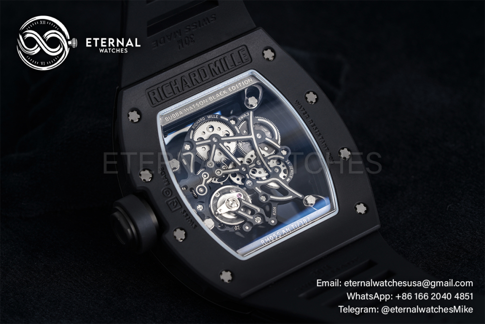 RICHARD MILLE - VAUCHER SUPER CLONE RM055 Bubba Watson Black Ceramic Edition