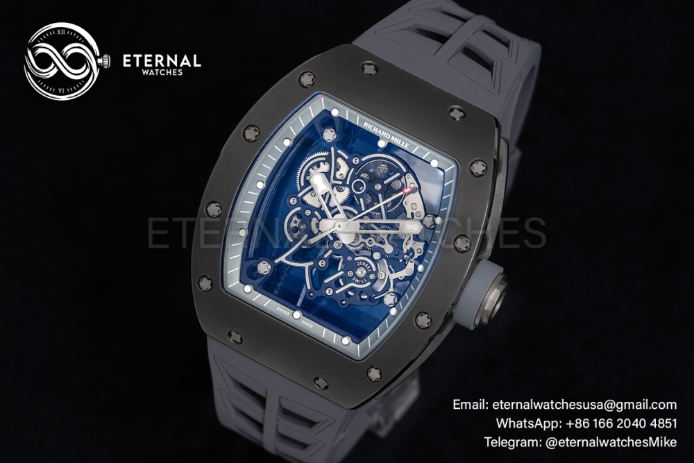 RICHARD MILLE - VAUCHER SUPER CLONE RM055 Grey Ceramic