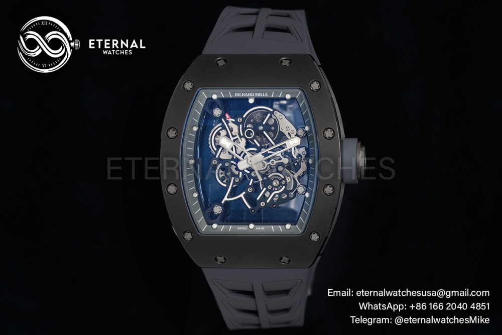 RICHARD MILLE - VAUCHER SUPER CLONE RM055 Grey Ceramic