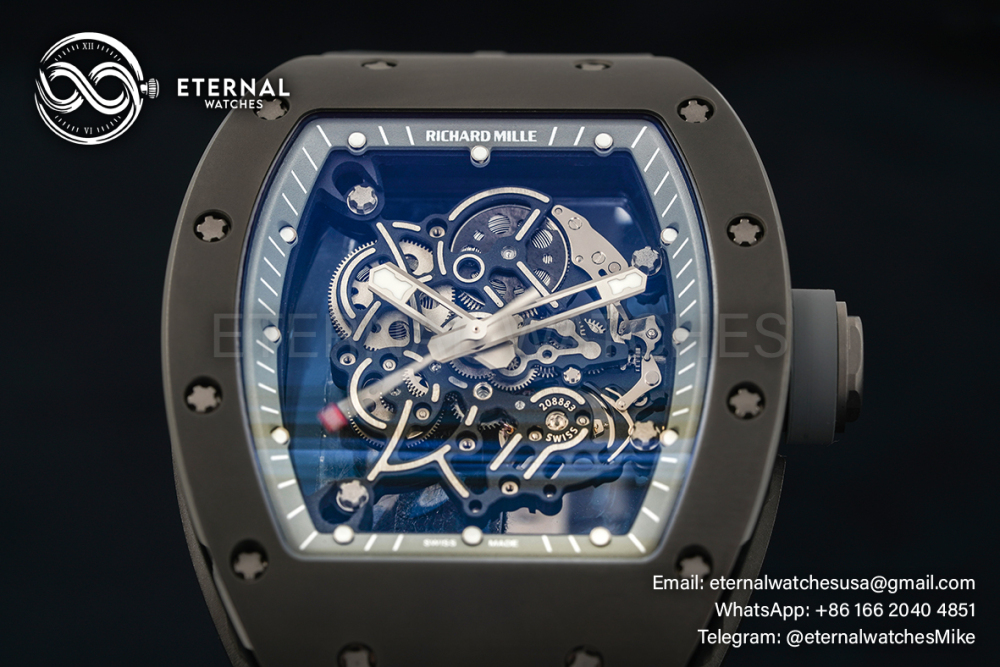 RICHARD MILLE - VAUCHER SUPER CLONE RM055 Grey Ceramic