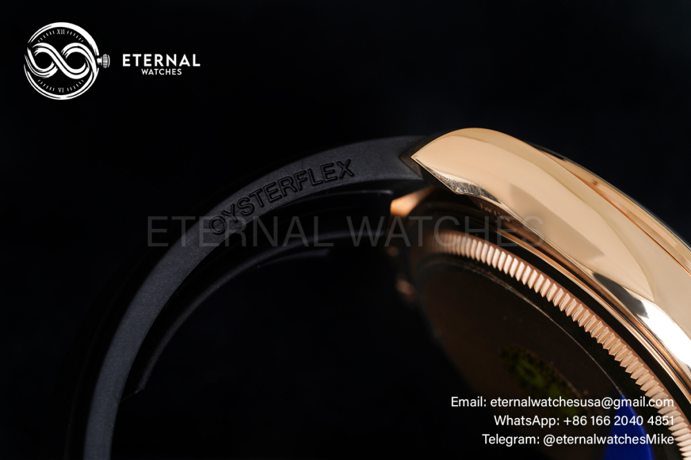 ROLEX - Super Clone Daytona Cosmograph 126515 40mm RG/RU Chocolate/Stk APS SH4131 Weight Adjusted Version