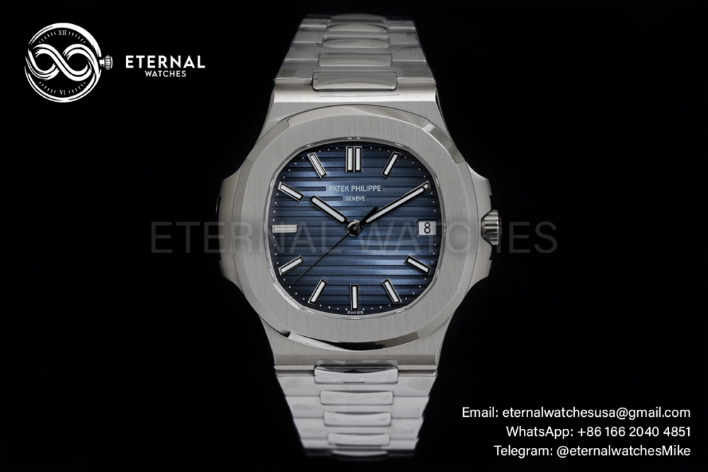 PATEK PHILIPPE - Nautilus Jumbo 5811 41mm SS/SS Blue Dial 3KF 330SC