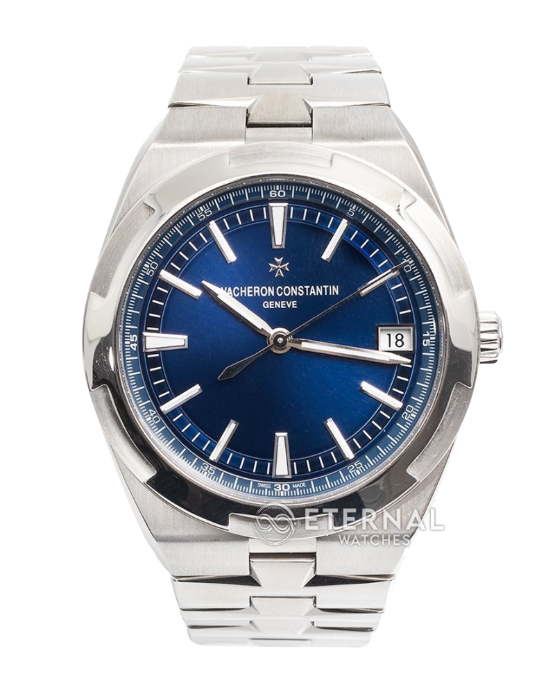 VAUCHERON CONSTANTIN - Overseas 4500V SS/SS Blue BP MY9015 Cal5100