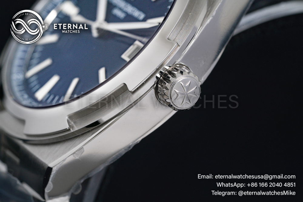 VAUCHERON CONSTANTIN - Overseas 4500V SS/SS Blue 8F MY9015 Cal5100