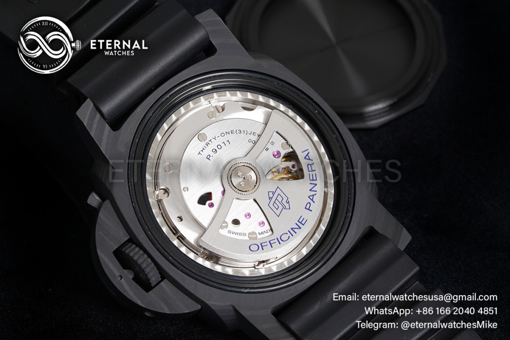 PANERAI - SUPER CLONE PAM1039 Submersible Luna Rossa GMT 47mm Carbon/RU VSF P9011
