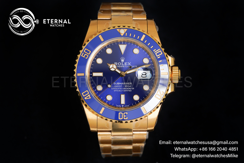ROLEX - Submariner 116618LB 40mm YG/YG Blue Dial VSF VS3135