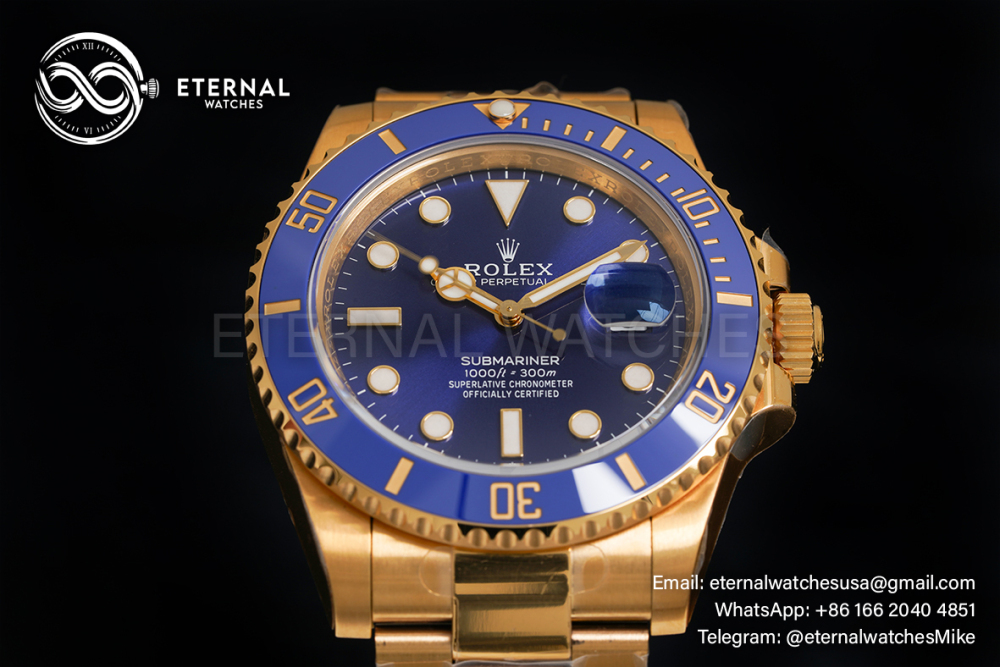 ROLEX - Submariner 116618LB 40mm YG/YG Blue Dial VSF VS3135