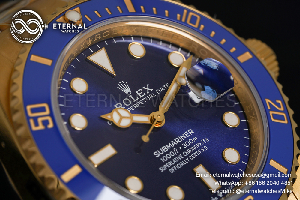 ROLEX - Submariner 116618LB 40mm YG/YG Blue Dial VSF VS3135