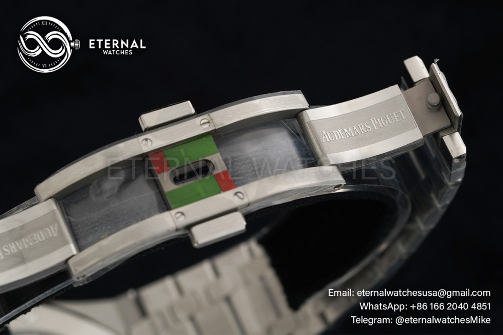 AUDEMARS PIGUET - SUPER CLONE Royal Oak 41mm 15500 50th Anniversary SS/SS Blue/Stk APSF A4302