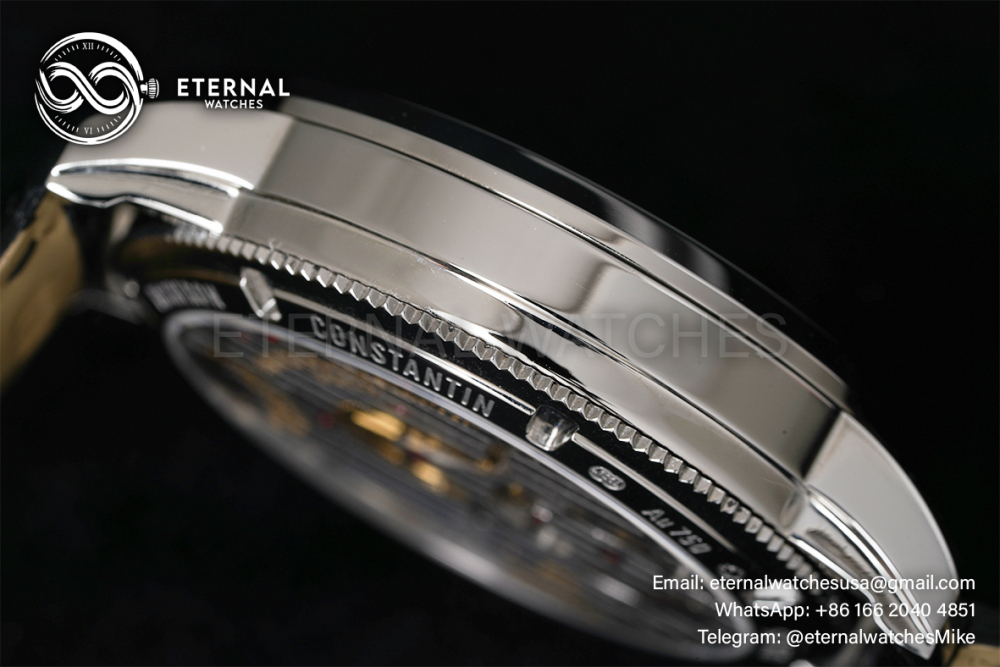 VACHERON CONSTANTIN - Traditionnelle 42mm SS/LE White DIal TURF 14 Day Tourbillon