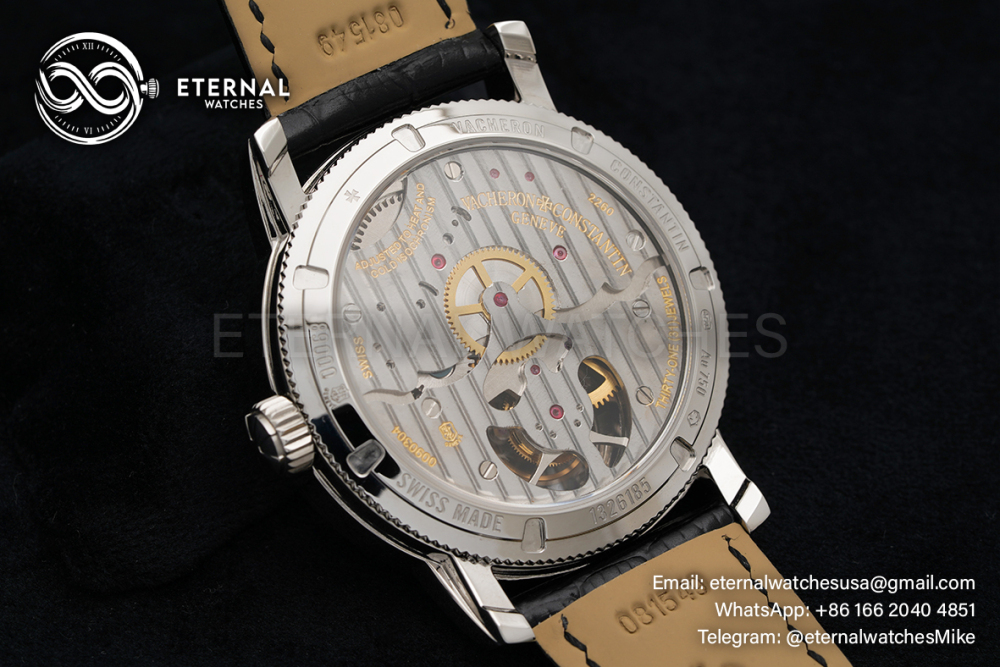 VACHERON CONSTANTIN - Traditionnelle 42mm SS/LE White DIal TURF 14 Day Tourbillon