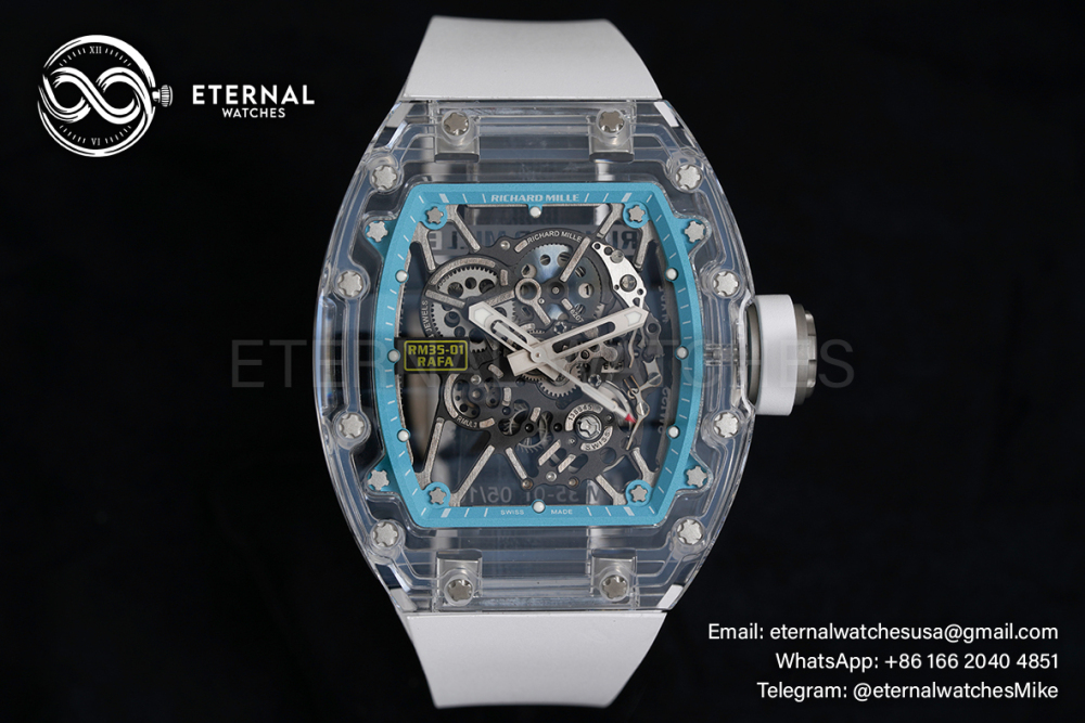 RICHARD MILLE - RM35-01 Transparent Skeleton Dial White Sonic RMUL2
