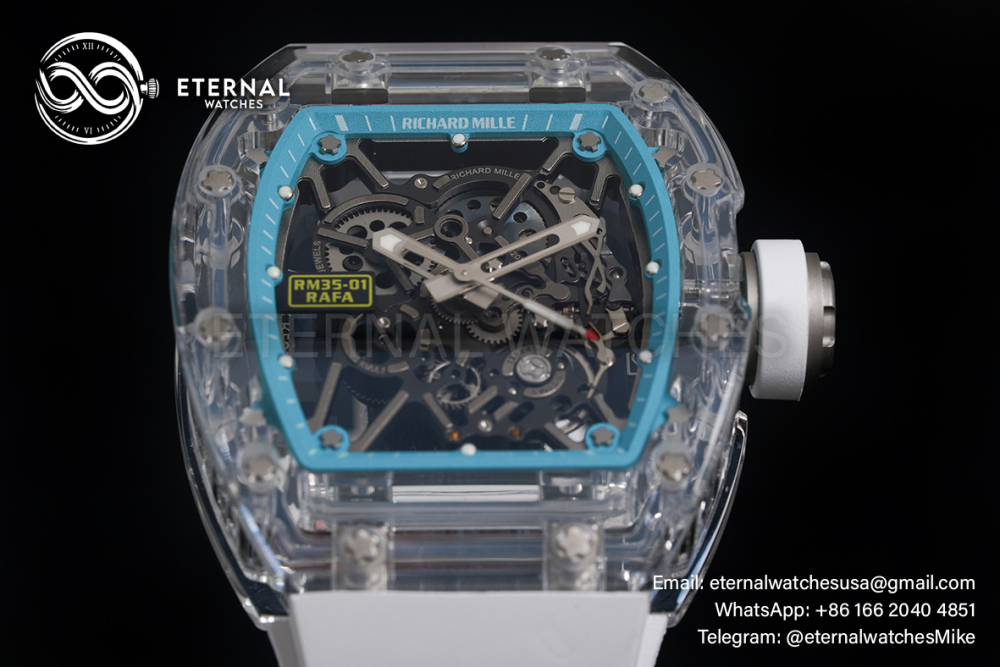 RICHARD MILLE - RM35-01 Transparent Skeleton Dial White Sonic RMUL2