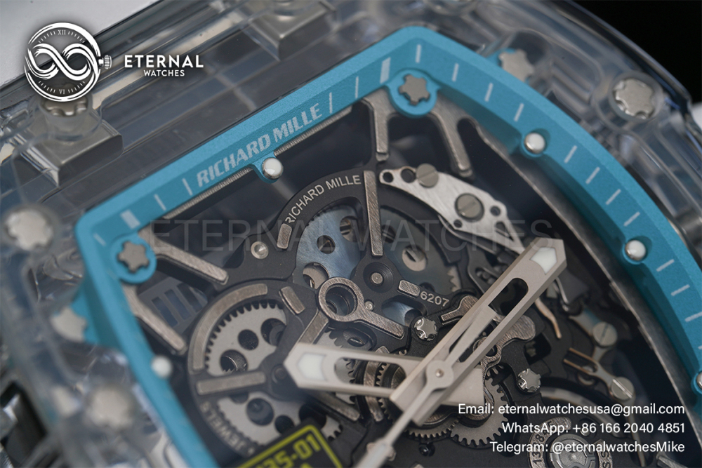 RICHARD MILLE - RM35-01 Transparent Skeleton Dial White Sonic RMUL2