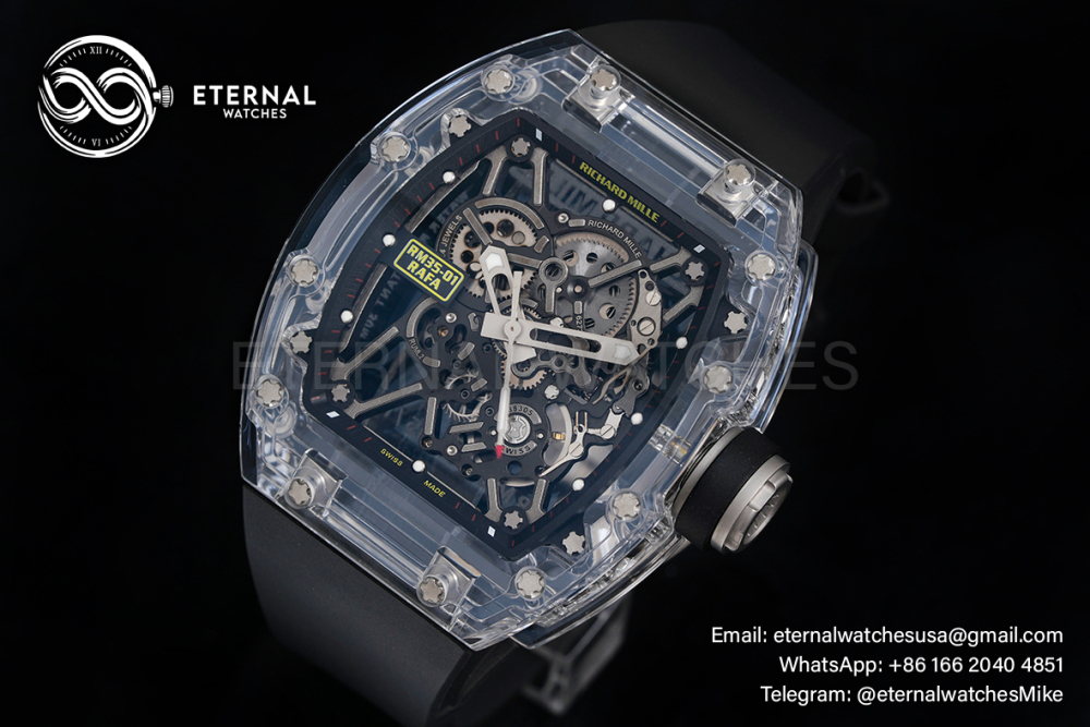 RICHARD MILLE - RM35-01 Transparent Skeleton Dial Black Sonic RMUL2