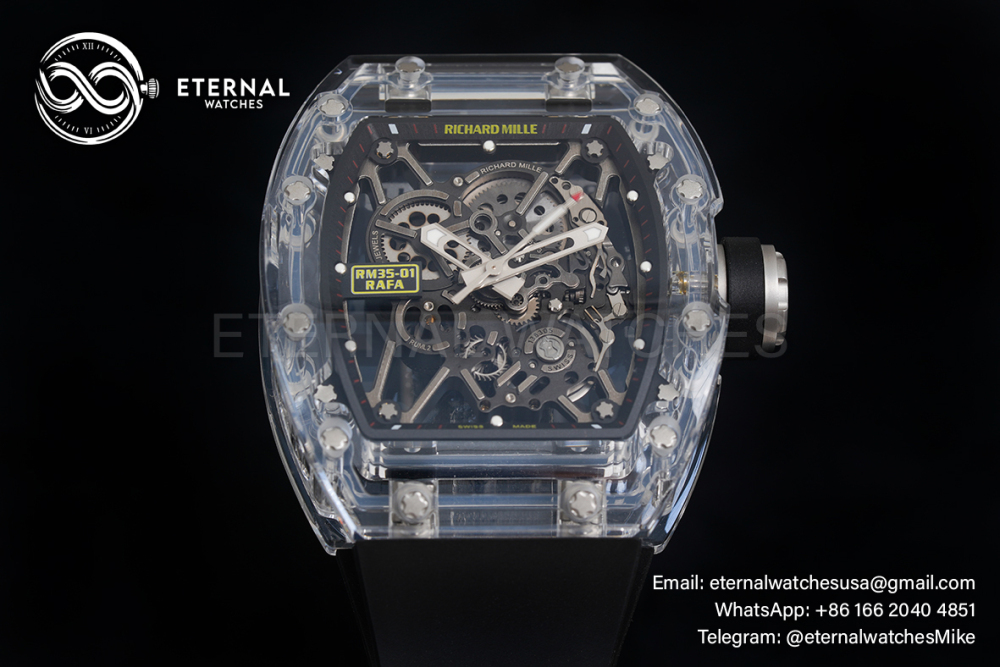 RICHARD MILLE - RM35-01 Transparent Skeleton Dial Black Sonic RMUL2