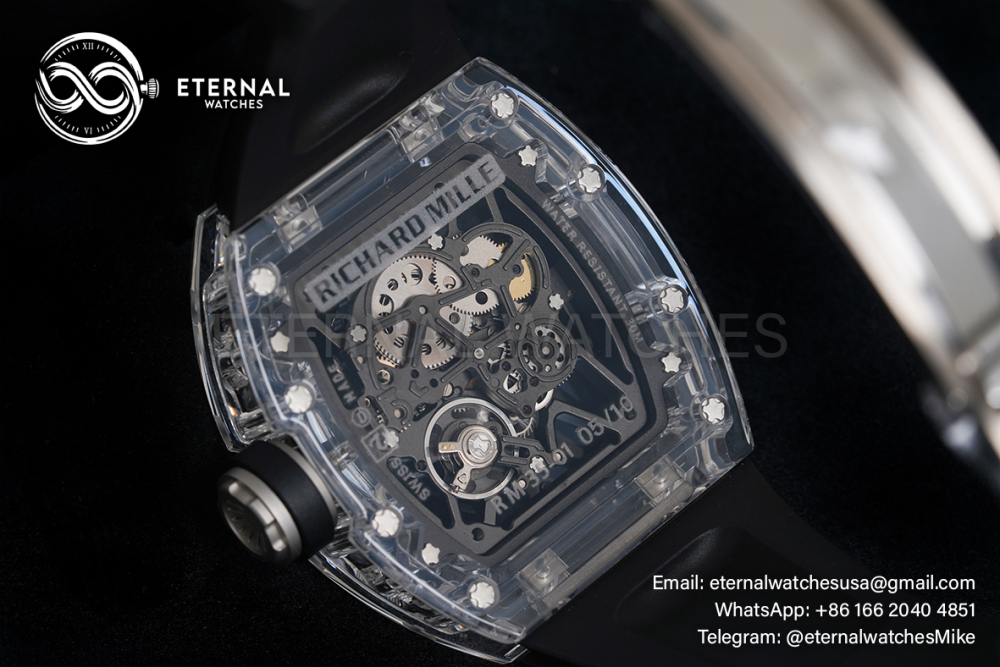 RICHARD MILLE - RM35-01 Transparent Skeleton Dial Black Sonic RMUL2