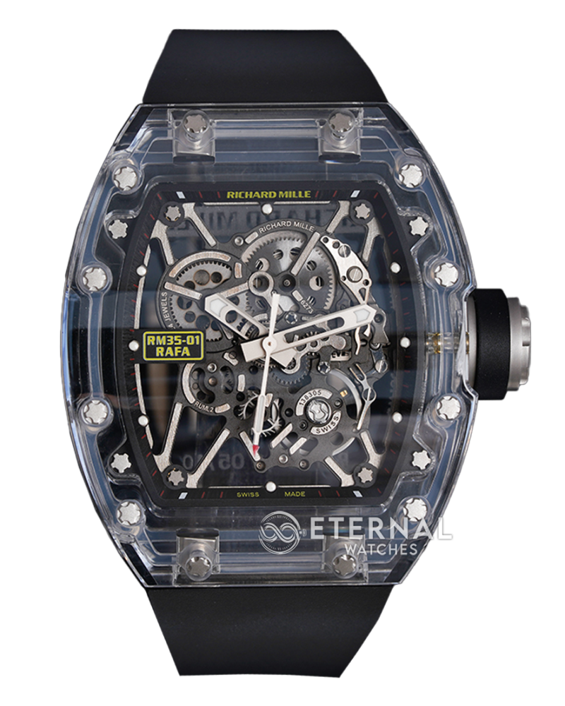 RICHARD MILLE - RM35-01 Transparent Skeleton Dial Black Sonic RMUL2