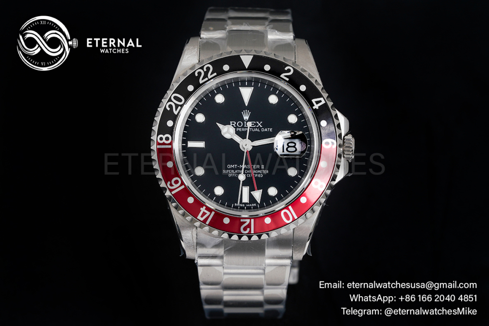 ROLEX - GMT Master II 16710 Vintage Coke SS/SS Blk NOOB A3186