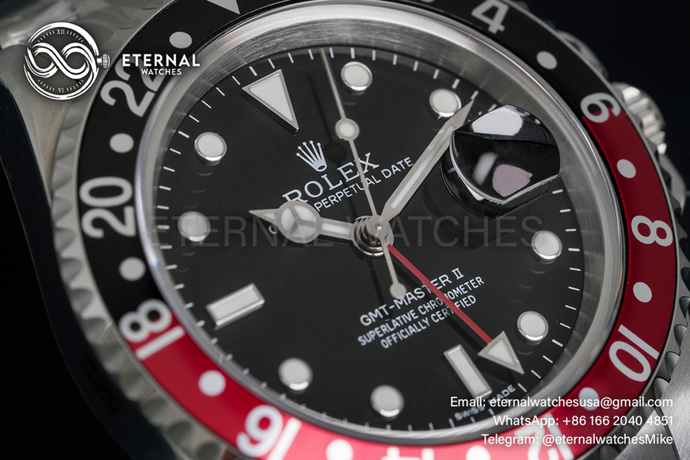 ROLEX - GMT Master II 16710 Vintage Coke SS/SS Blk NOOB A3186