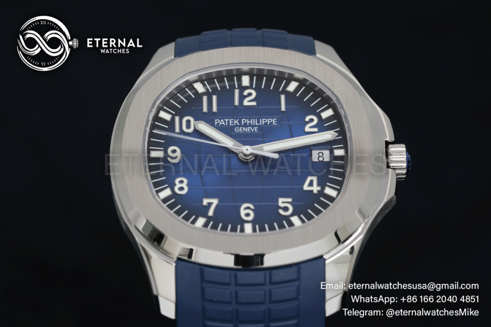 PATEK PHILIPPE - Aquanaut 5168 42mm SS/RU Blue/Num 3KF V3 A330