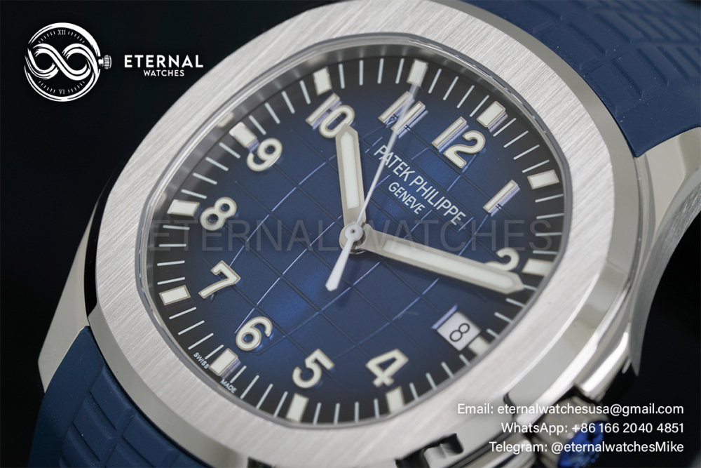 PATEK PHILIPPE - Aquanaut 5168 42mm SS/RU Blue/Num 3KF V3 A330