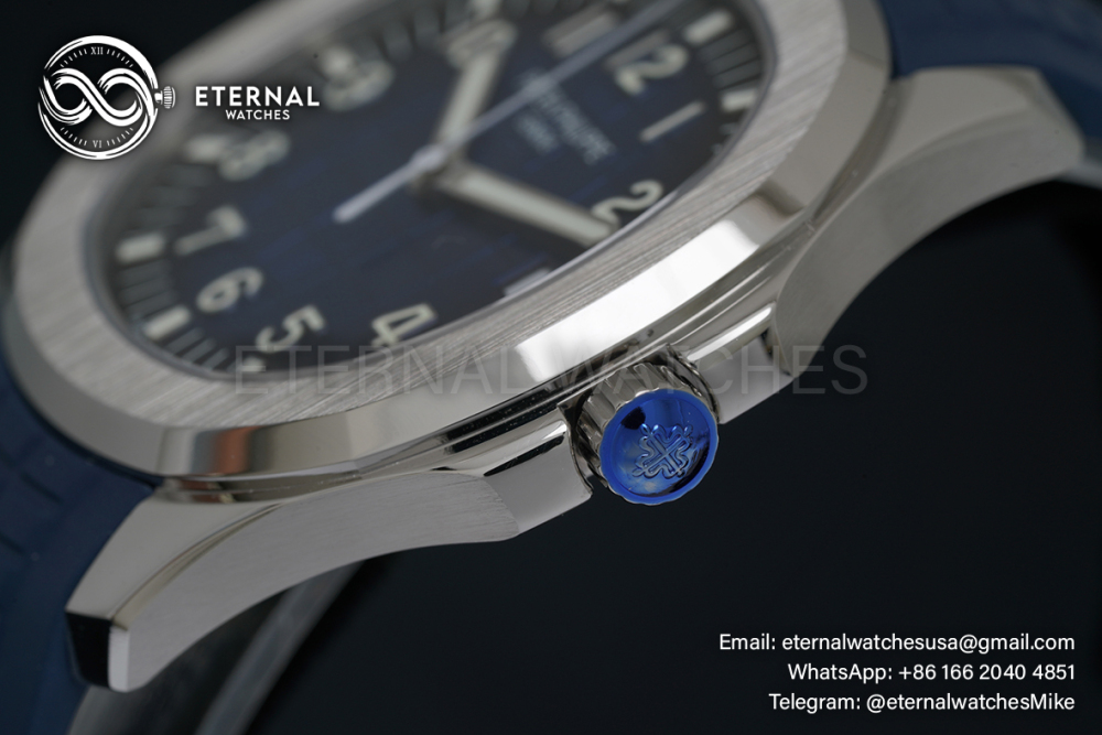 PATEK PHILIPPE - Aquanaut 5168 42mm SS/RU Blue/Num 3KF V3 A330